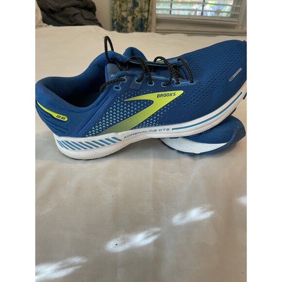 Brooks Adrenaline GTS Running Shoes Blue Mens  size 8 cushion support - Picture 3 of 12